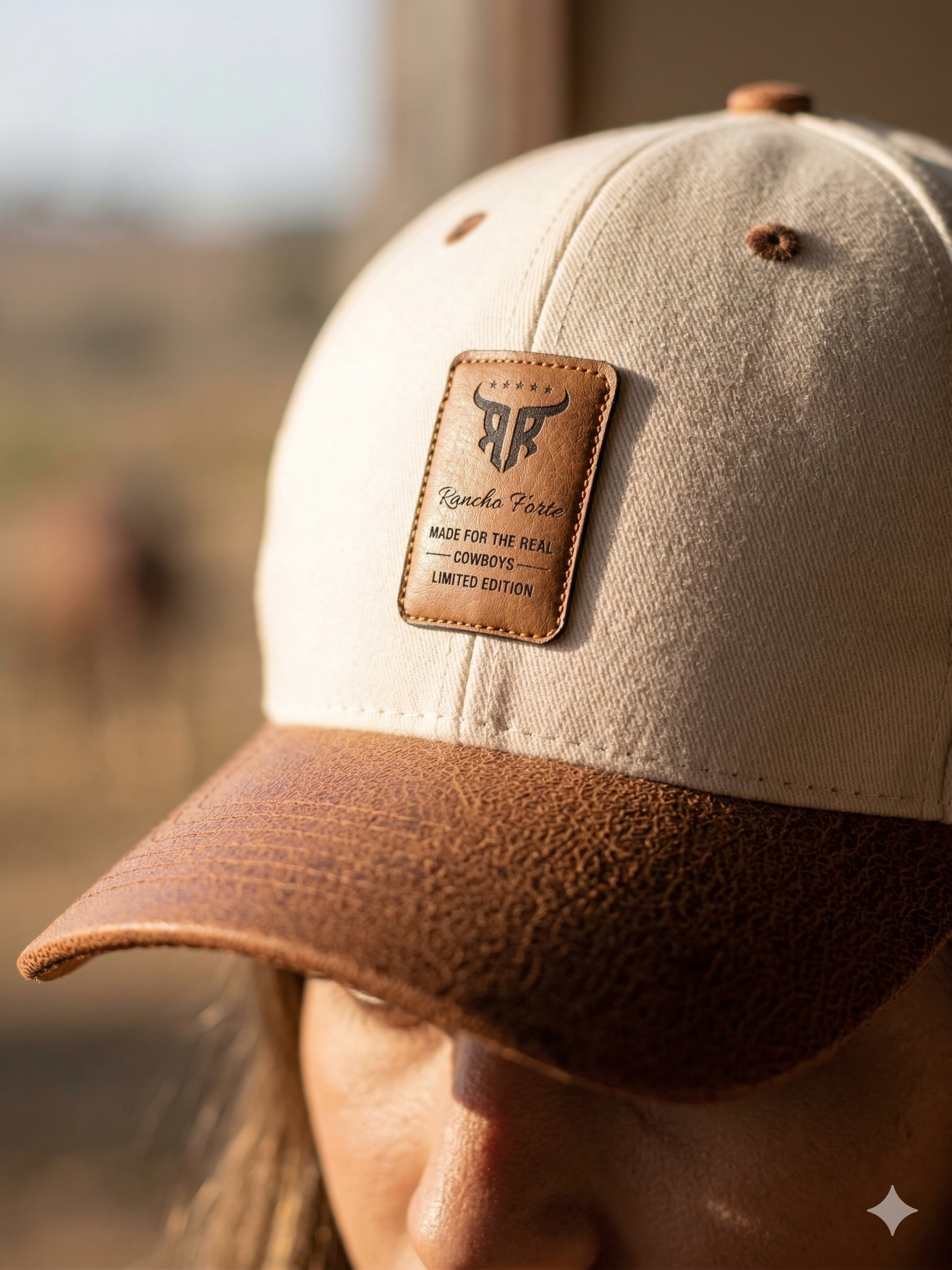 Boné RF Classic Couro